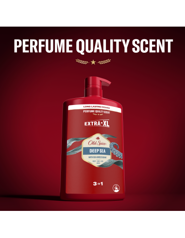 Old Spice Deep Sea dušigeel ja šampoon 4x1000ml
