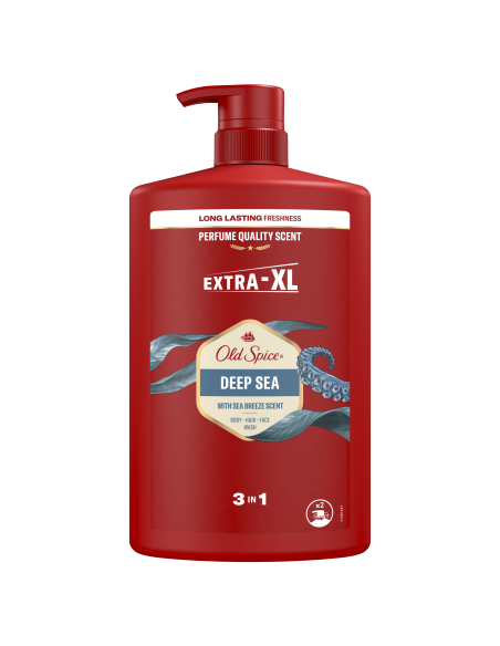 Old Spice Deep Sea dušigeel ja šampoon 4x1000ml