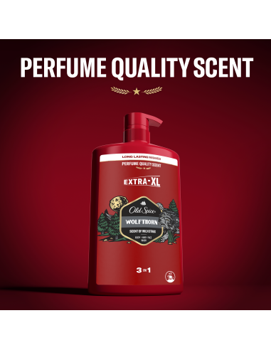 Old Spice Wolfthorn dušigeel ja šampoon 4x1000ml