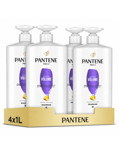 Pantene Pro-V extra volume šampoon 4x1000 ml