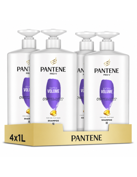 Pantene Pro-V extra volume šampoon 4x1000 ml