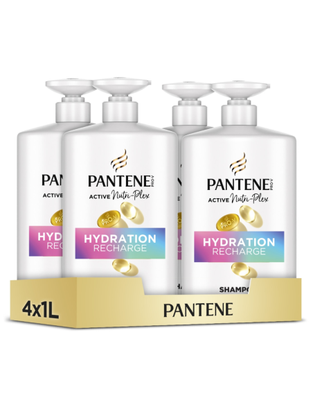 Pantene Pro-V hydration recharge šampoon 4x1000 ml