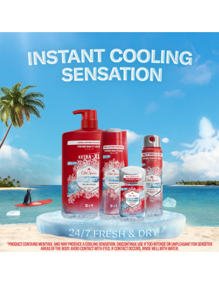 Old Spice Cold Spice dušigeel ja šampoon 4x1000 ml