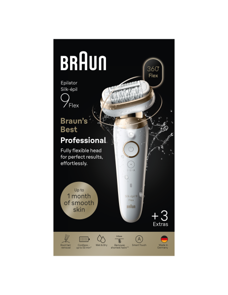 SES9-030 3D Braun Silk•épil 9 Flex epilaator