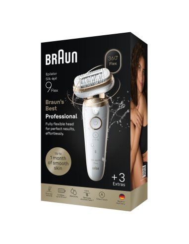 SES9-030 3D Braun Silk•épil 9 Flex epilaator