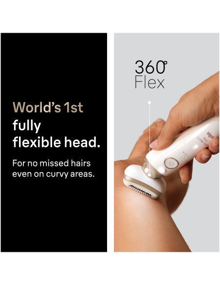 SES9-030 3D Braun Silk•épil 9 Flex epilaator