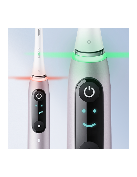 DC! iOM6d.2I6.1 Oral-B iO6 Duo Pack elektriline hambahari White + Pink Sand Extra Käepide