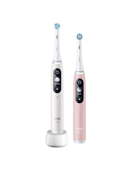 DC! iOM6d.2I6.1 Oral-B iO6 Duo Pack elektriline hambahari White + Pink Sand Extra Käepide
