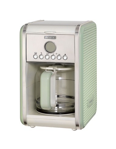 1342 Ariete Vintage Green kohvimasin taimeriga