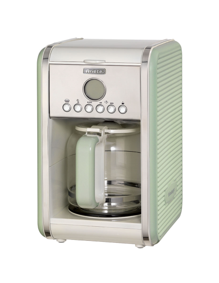 1342 Ariete Vintage Green kohvimasin taimeriga