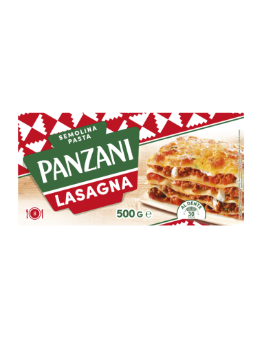 Panzani lasanjeplaadid 500g