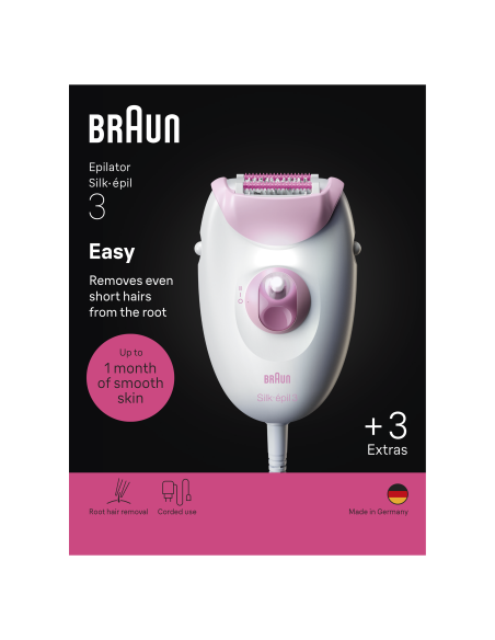 SE3-033 Braun Silk•épil 3 epilaator