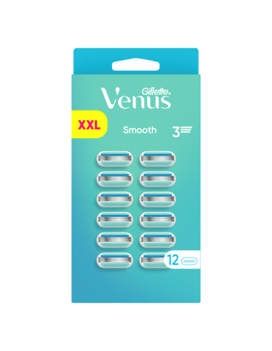 Gillette Venus Smooth raseerija varuterad,12 tk