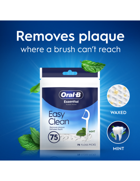 KAST 72 tk! Oral-B Easy Clean hambaniidipulgad, 75 tk
