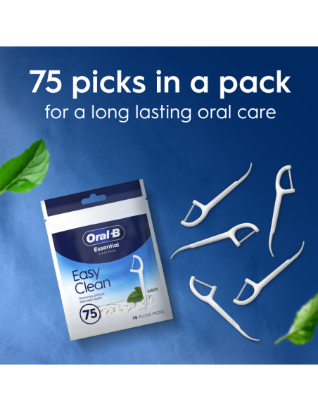 KAST 72 tk! Oral-B Easy Clean hambaniidipulgad, 75 tk