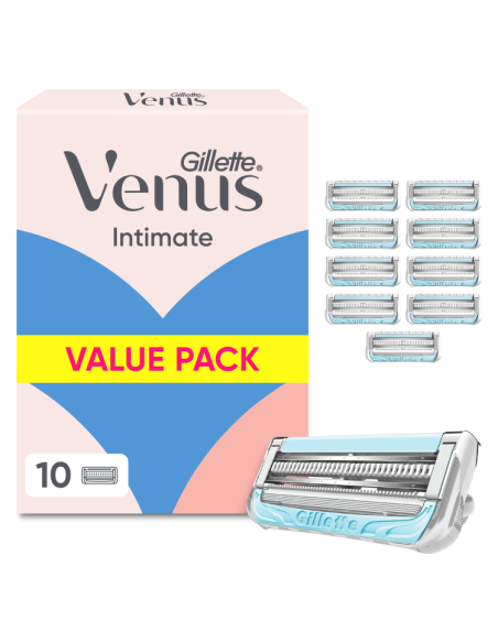 KAST 10 tk! Gillette Venus Intimate vahetusterad 10 tk