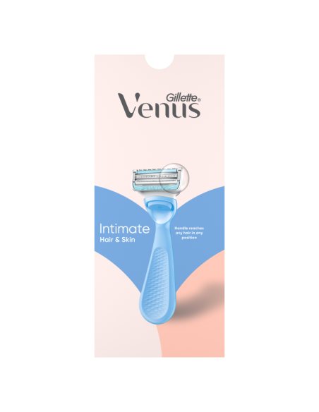 KAST 12 tk! Gillette Venus Intimate raseerija + 5 vahetustera