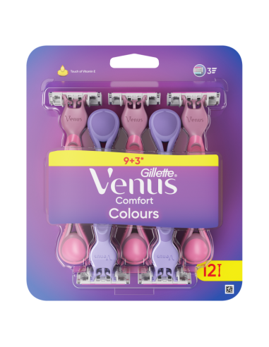 KAST 6 tk! Gillette Venus Comfort Colours...