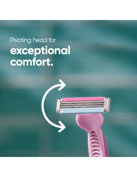 KAST 6 tk! Gillette Venus Comfort Colours ühekordsed raseerijad 12 tk