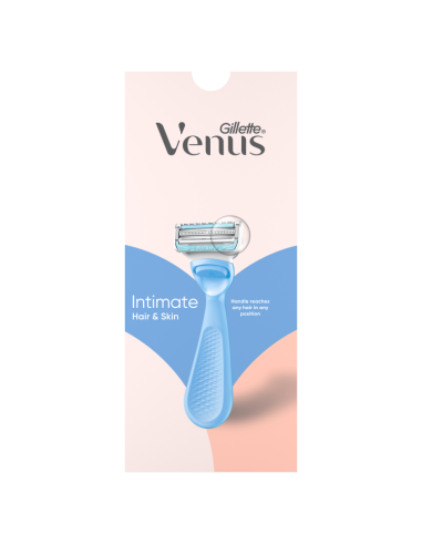 Gillette Venus Intimate raseerija + 5 vahetustera