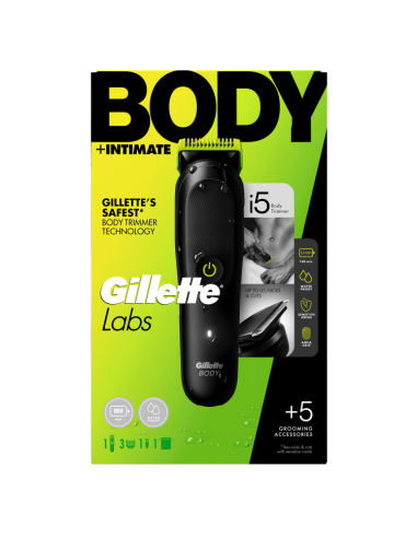 KAST 3 tk! Gillette Labs Body & Intimate trimmer
