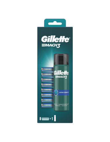 Gillette Mach3 Raseerija Terad, 8 tk + Mach3...