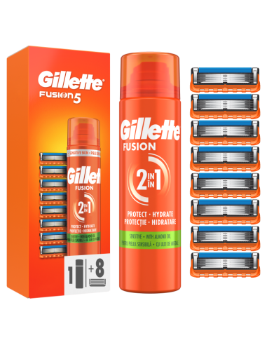 Gillette Fusion5 Raseerija Terad 8 tk + Fusion...