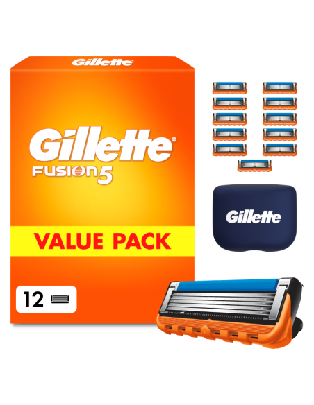 KAST 12 tk! Gillette Fusion5 12 Vahetustera, Terade Hoidik