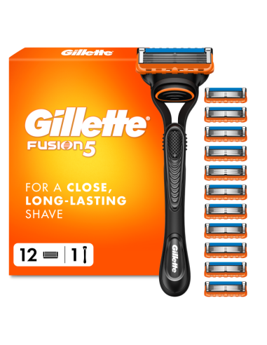 Gillette Fusion5 Raseerija Meestele + 12 Tera