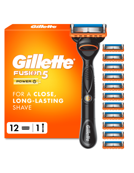 Gillette Fusion5 Power Raseerija Meestele + 12 Tera