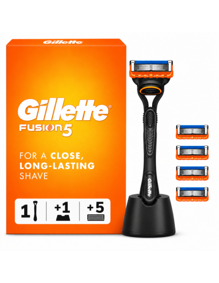 Gillette Fusion5 Raseerija Meestele + 5 Vahetustera