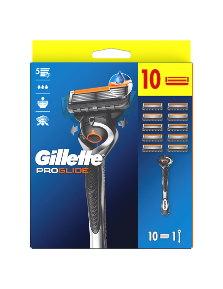 Gillette Fusion5 ProGlide Raseerija + 10 Tera, Meestele