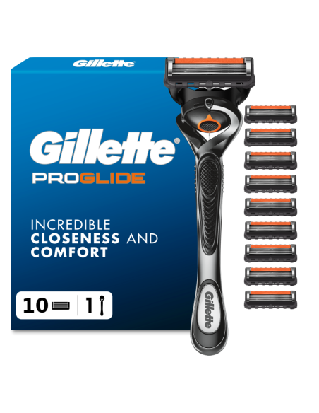 Gillette Fusion5 ProGlide Raseerija + 10 Tera, Meestele