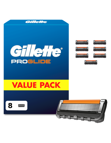 Gillette Fusion Proglide Varuterad Meestele 8 tk
