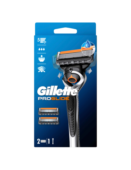 Gillette ProGlide Raseerija Meestele + 2 Vahetustera