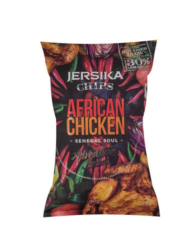 JERSIKA kartulikrõpsud aafrikapärase kana...