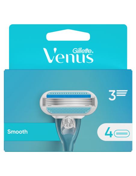 KAST 40 tk! Gillette Venus Smooth Raseerija Varuterad, 4 tk