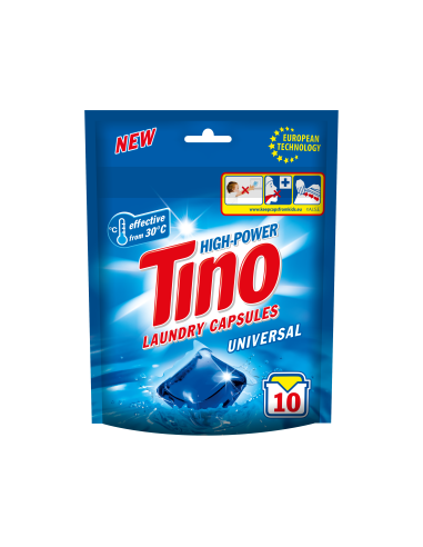 Tino High Power universaalsed pesukapslid 10 tk