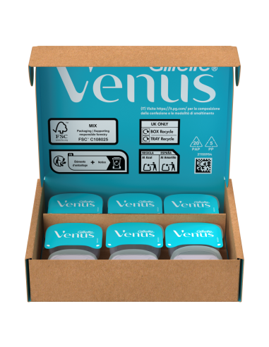 Gillette Venus Smooth Raseerija Varuterad,16 tk