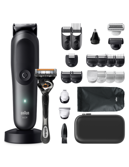 AIO9520 Braun trimmeri komplekt 23in1 piirel