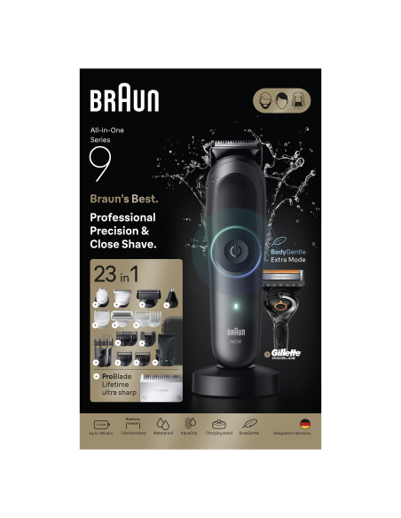 AIO9520 Braun trimmeri komplekt 23in1 piirel