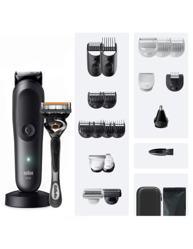 AIO9520 Braun trimmeri komplekt 23in1 piirel