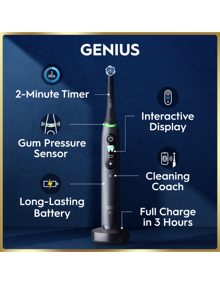 iOM9.1B2.2AD Oral-B iO9 elektriline hambahari Black Onyx