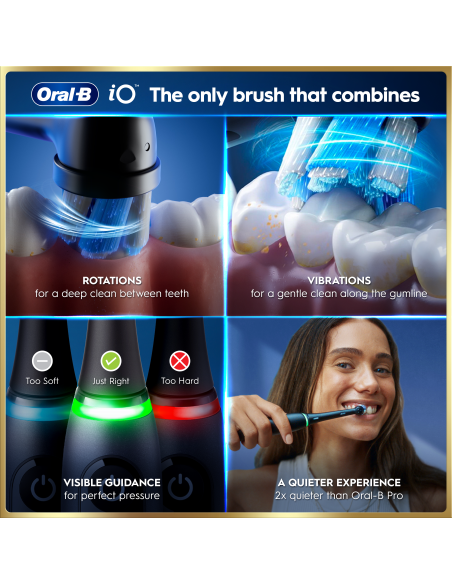 iOM9.1B2.2AD Oral-B iO9 elektriline hambahari Black Onyx