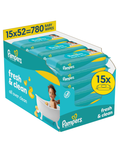 Pampers Fresh Clean Plastic Free niisked...