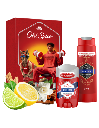 KAST 6 tk! Old Spice Gym Set kinkekomplekt