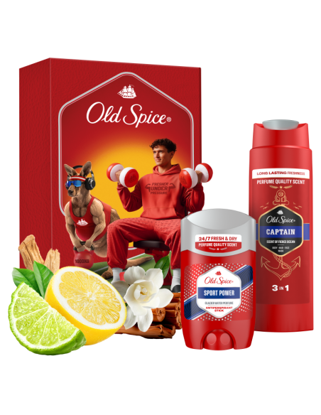 KAST 6 tk! Old Spice Gym Set kinkekomplekt
