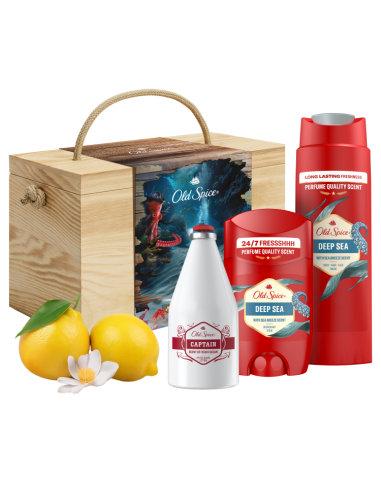 KAST 6 tk! Old Spice Treasure Chest kinkekomplekt