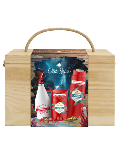 KAST 6 tk! Old Spice Treasure Chest kinkekomplekt