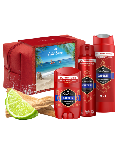 Old Spice Captain kinkekott